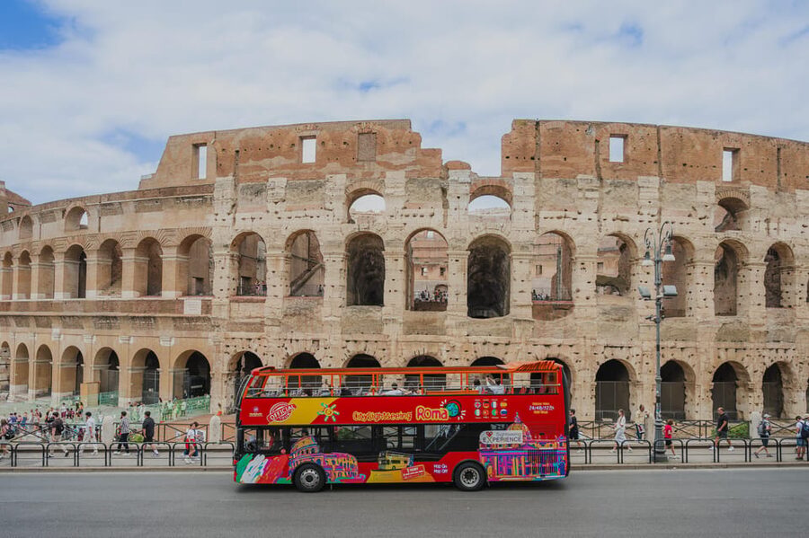 Rome: City Sightseeing Hop-on Hop-off Bus with Audioguide - Why a bus helps you get oriented in Rome