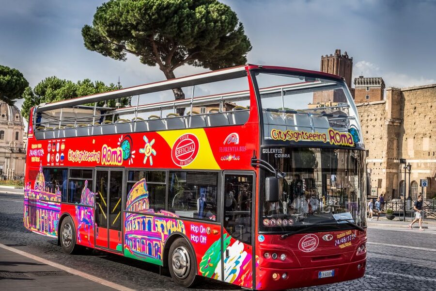 Rome: City Sightseeing Hop-on Hop-off Bus with Audioguide - Choosing between one loop and one to three days