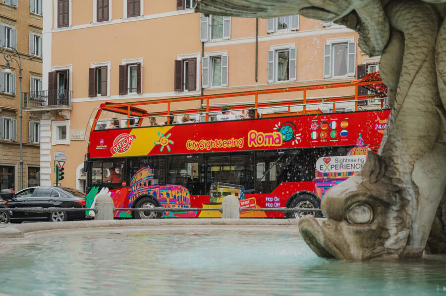 Rome: City Sightseeing Hop-on Hop-off Bus with Audioguide - Via Marsala and Santa Maria Maggiore