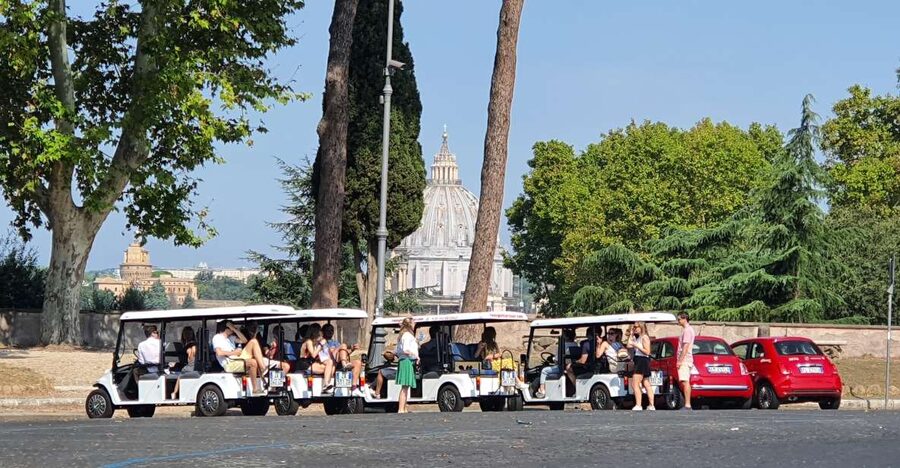 Rome: City Tour by Golf Cart with Gelato - Spanish Steps and People Square