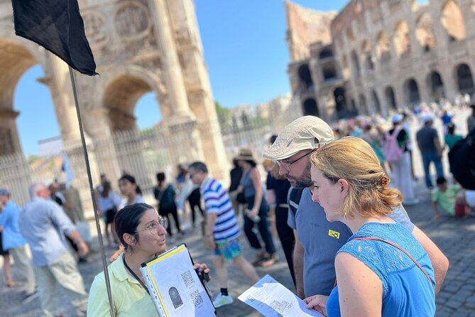 Rome: Colosseum Access with Official AI App & Arena Option - Meeting at Via Marco Aurelio and reaching the entrance