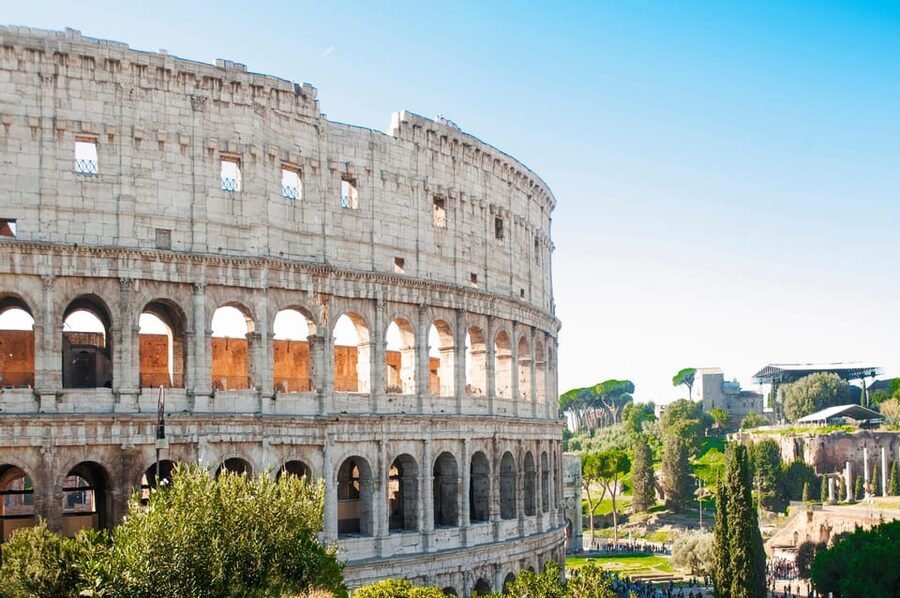 Rome: Colosseum Arena, Roman Forum & Palatine Tour - Palatine Hill brings the route above Rome