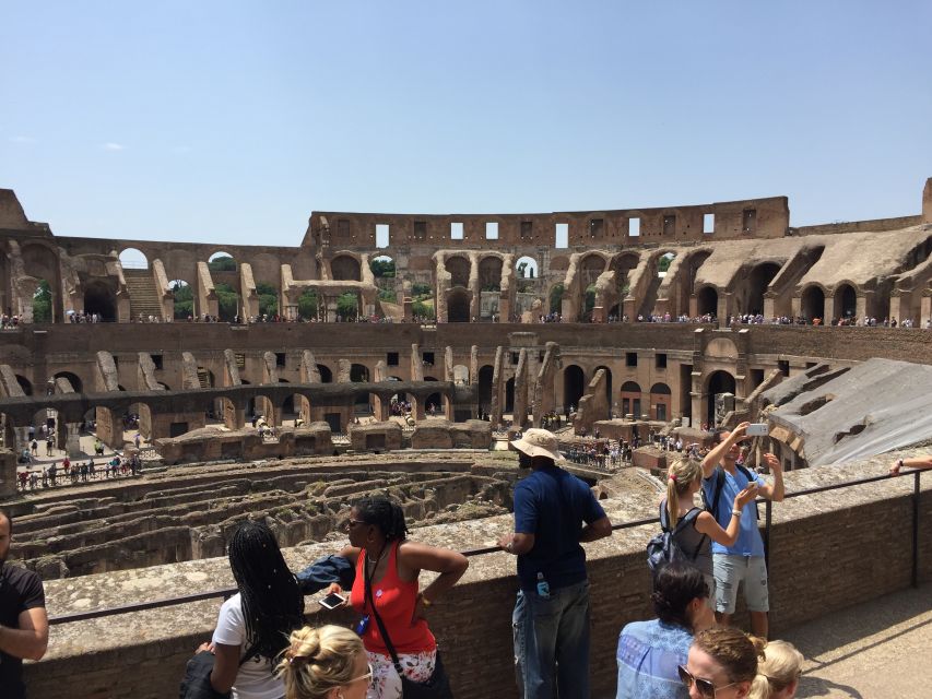 Rome: Colosseum Express Guided Tour with Arena Access Option - Continuing to the Roman Forum and Palatine Hill
