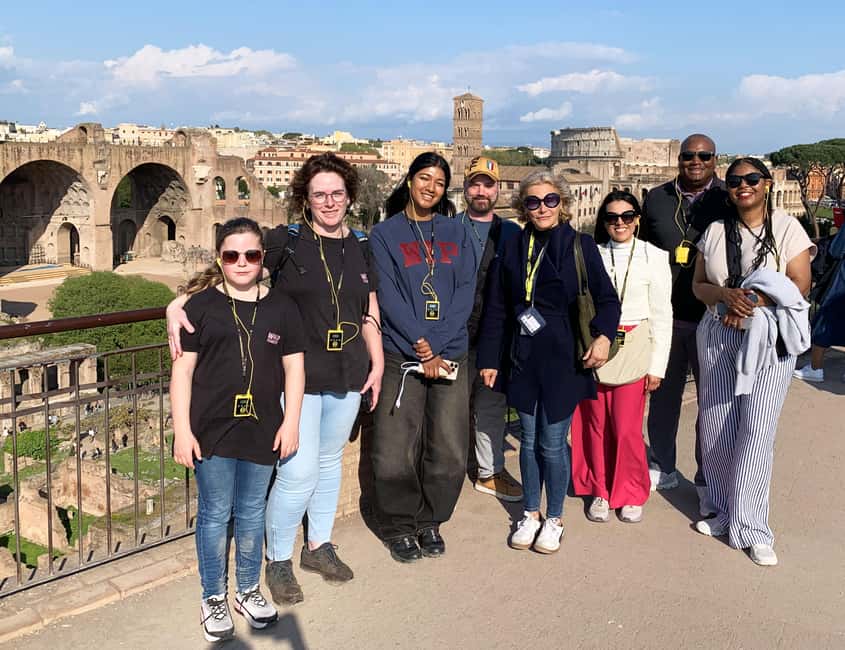 Rome: Colosseum, Roman Forum & Palatine Guided Tour - Roman Forum: Rome’s public stage for 45 minutes