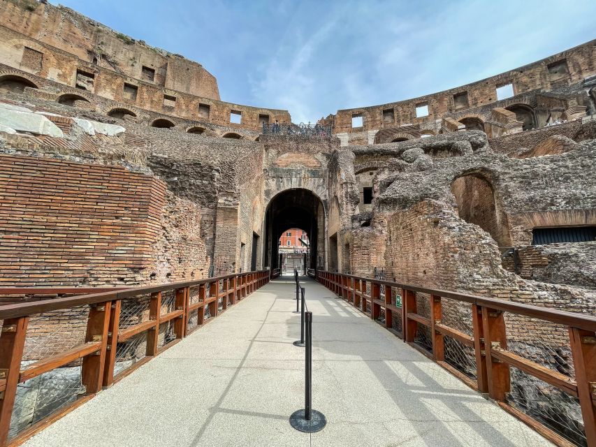 Rome: Colosseum Tour with Access to the Gladiator Arena - Security, bags, and physical demands