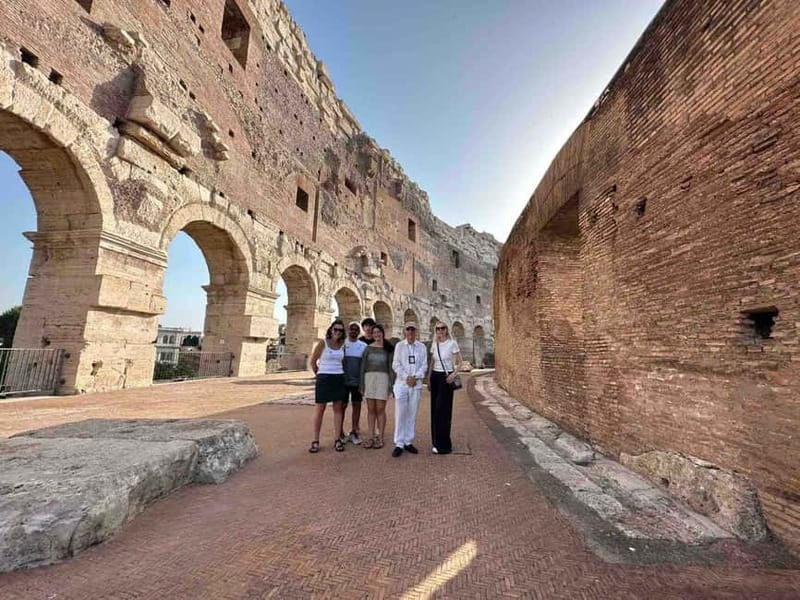 Rome: Colosseum VIP Top Floor 7 Pax Tour - Meeting at Via del Colosseo 31