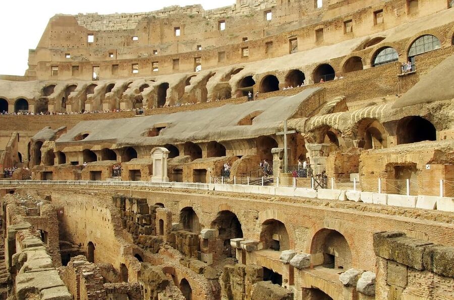 Rome: Colosseum with Access to Arena Floor and Ancient Rome - The Roman Forum and Via Sacra