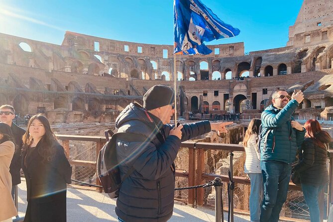 Rome Colosseum with Arena, Roman Forum & Palatine Guided Tour - Guided tour or audio option?