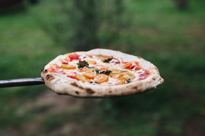 Rome Cooking Class: Make Pizza and Pasta with Wine & Dessert - Roman garden dining, wine, tiramisu, and limoncello