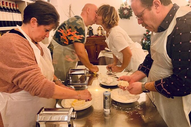 Rome Cooking: Pasta & Tiramisu Making, Free-Flowing Fine Wine - The social side is part of the meal