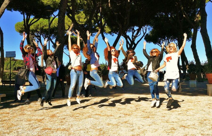 Rome Driving Tour By Vintage Fiat 500 - Circus Maximus and the city of ancient Rome