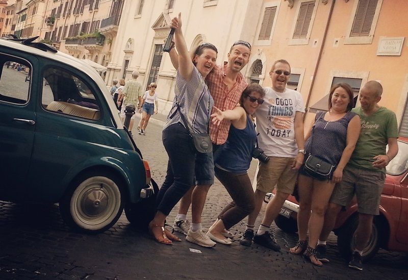 Rome Driving Tour By Vintage Fiat 500 - Choosing between 1.5 and 3 hours