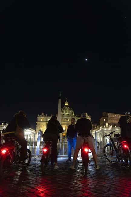 Rome: E-Bike Night Tour with Food and Wine Tasting - Theatre of Marcellus and the Jewish Ghetto