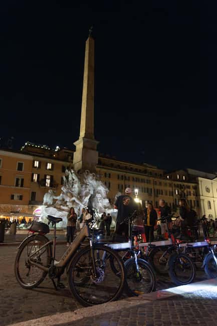 Rome: E-Bike Night Tour with Food and Wine Tasting - The Vatican and Castel Sant’Angelo