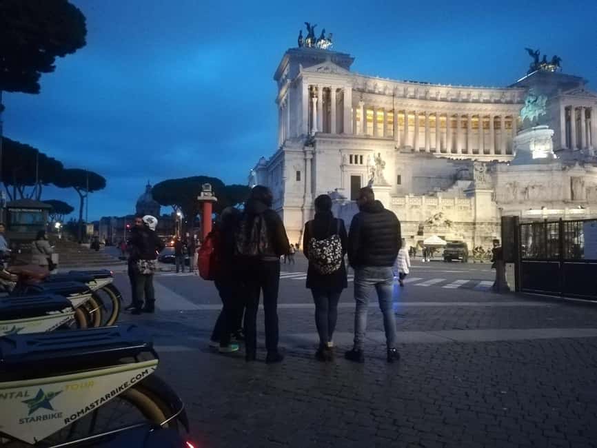 Rome: E-Bike Sunset Tour with Pizza Option - Key points to know before you book