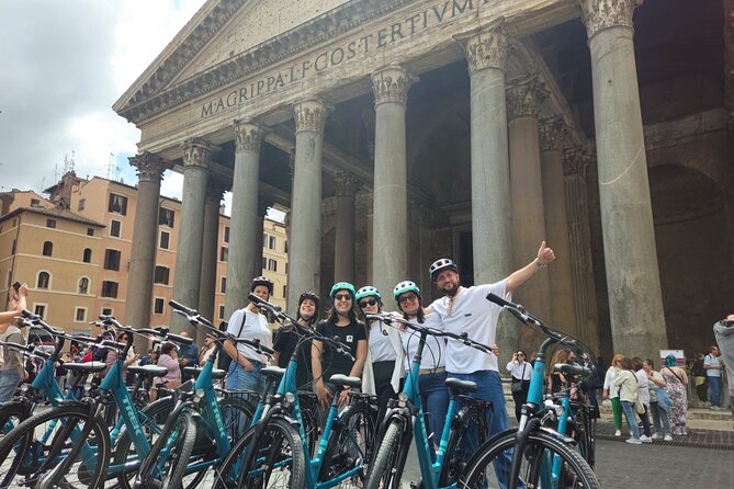 Rome E-Bike Tour with a Local! Top Attractions & Hidden Gems! - What the three-hour pace really feels like