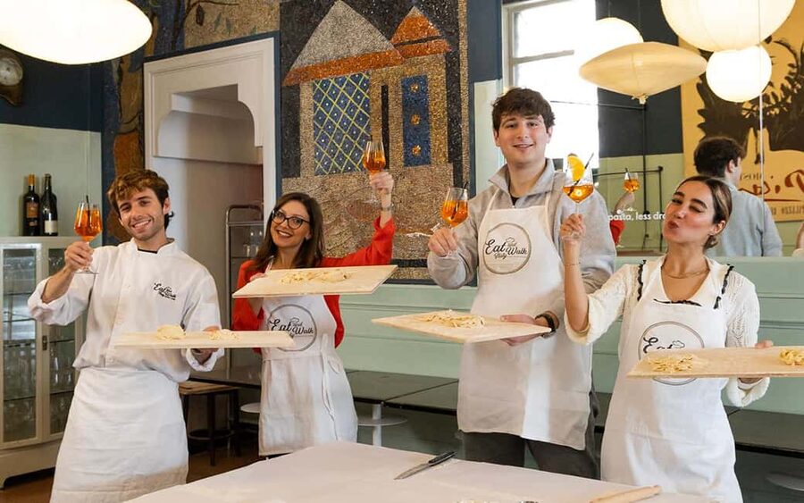 Rome: Enjoy Spritz and Pasta Making in Piazza Navona - A pasta class just off Piazza Navona