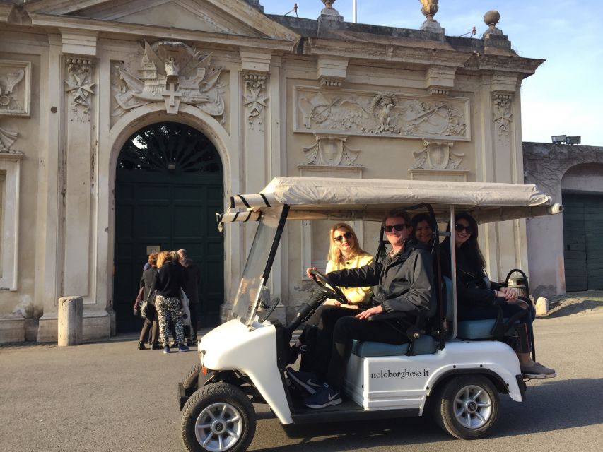 Rome: Evening Golf Cart Tour with Aperitivo - Pantheon, Piazza Navona, and the Trevi Fountain