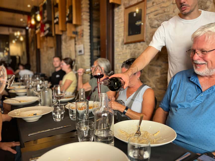 Rome: Food Tour with Unlimited Food and Barolo Wine - The Prati Setting and Walking Demands