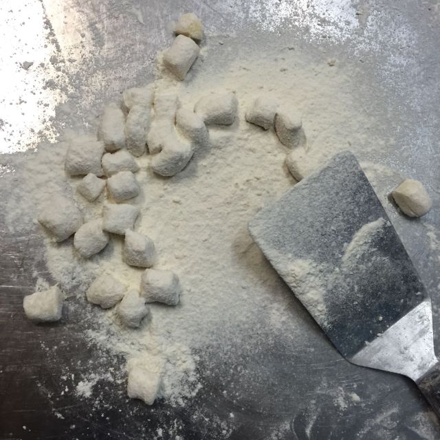 Rome: Fresh Pasta and Tiramisu Making Class with Fine Wine - Eating the pasta you made