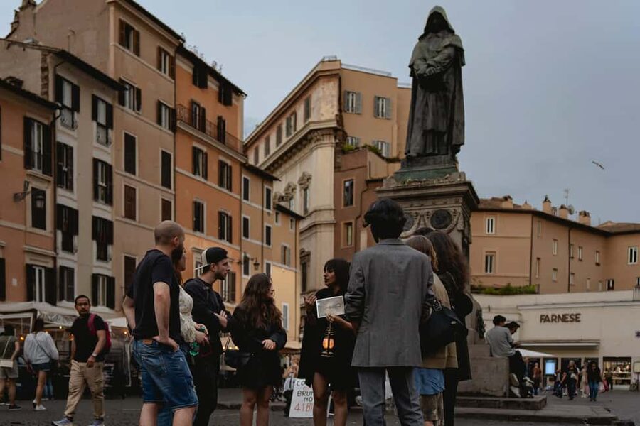 Rome: Ghostly Nighttime Walking Tour - Piazza Farnese and the first layers of Rome’s past