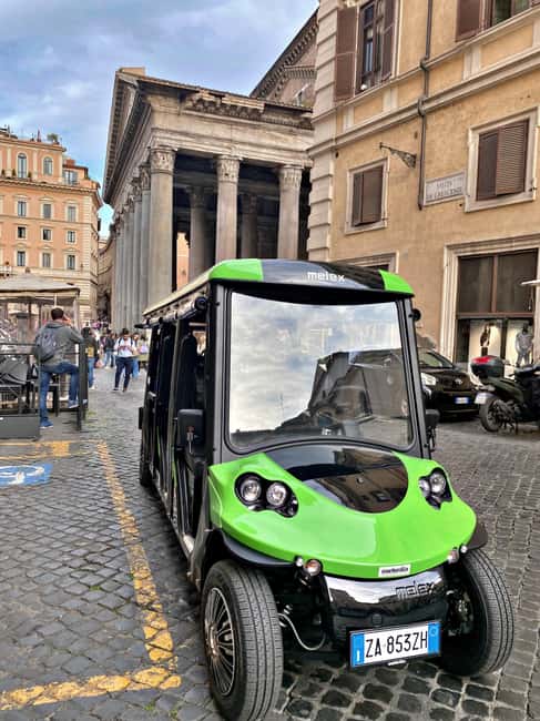Rome: Golf Cart Tour with Artisanal Gelato Tasting - Circus Maximus and the Mouth of Truth