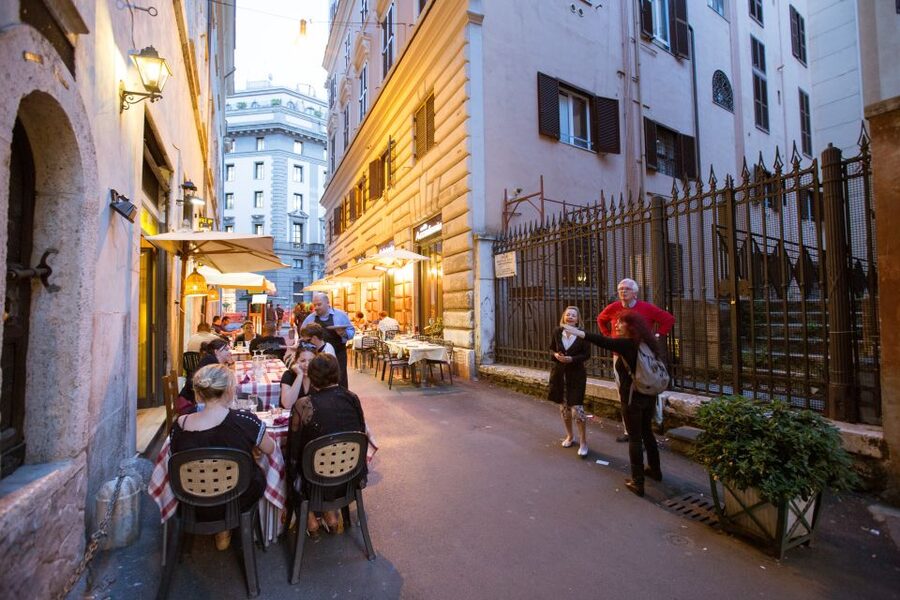 Rome: Guided City Center Evening Sightseeing Walking Tour - Sunset from Pincio Terrace