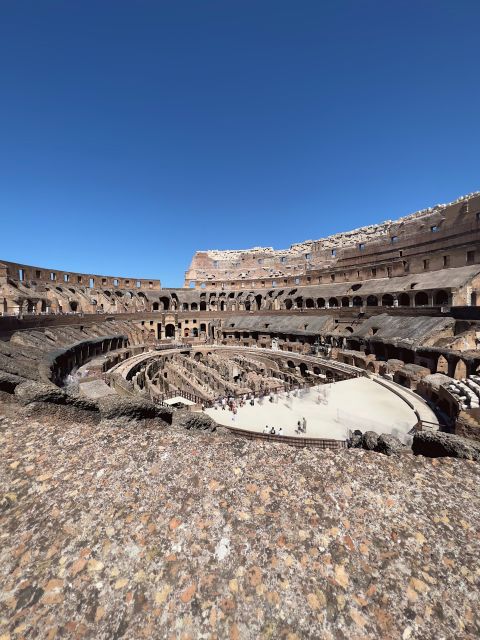 Rome: Guided Colosseum Tour with Arena Entrance - The Roman Forum and Palatine Hill option