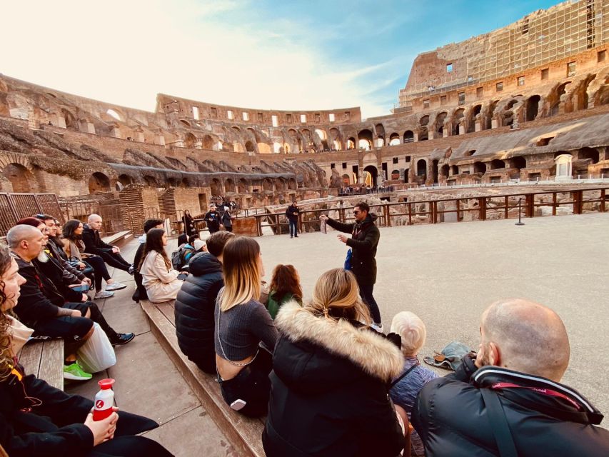 Rome: Guided Colosseum Tour with Arena Entrance - Inside the Colosseum with a live guide