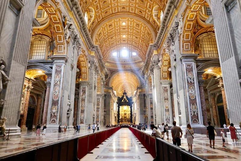 Rome: Guided Tour of St. Peter's Basilica, Grottoes & Square - Meeting at Bernini’s colonnade in St. Peter’s Square