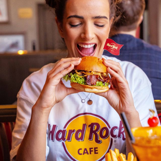 Rome: Hard Rock Cafe Experience - The Food: Familiar, Filling, and Best for Comfort