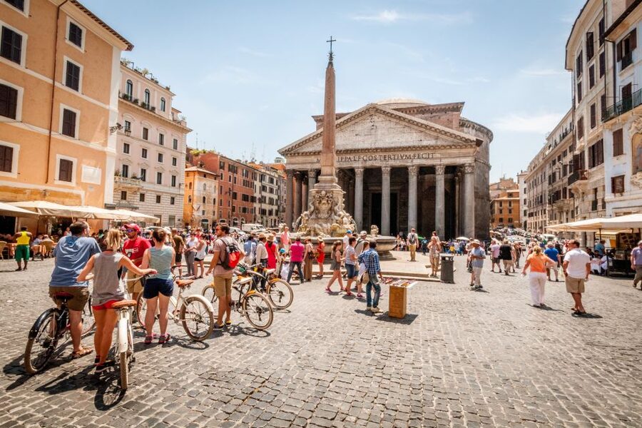 Rome: Highlights Bike Tour - Starting near Piazza Venezia
