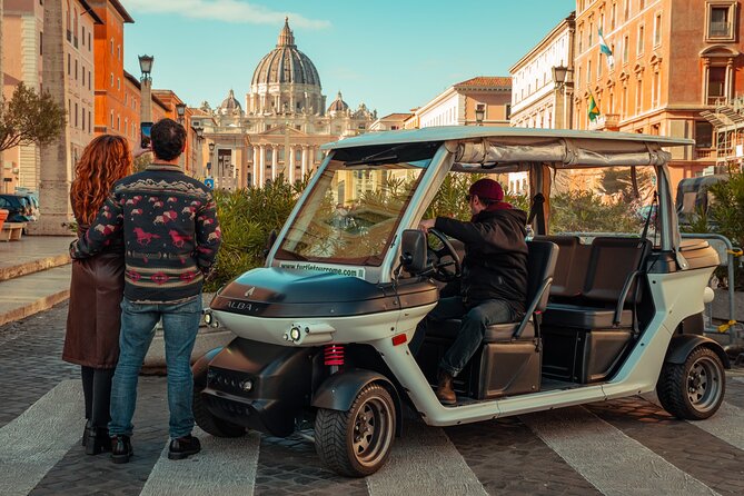 Rome Highlights by Golf Cart Private Tour - Trevi Fountain and Trajan’s Column