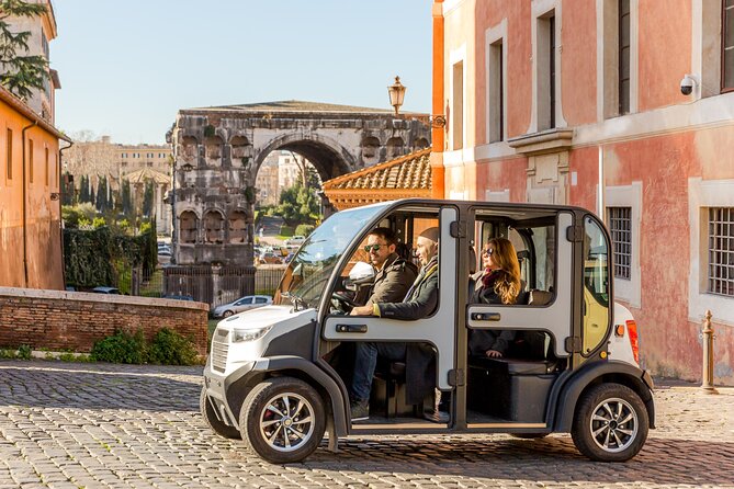 Rome Highlights by Golf Cart Private Tour - Augustus, the Colosseum, and Palatine Hill