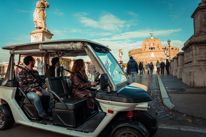 Rome Highlights by Golf Cart Private Tour - Castel Sant’Angelo and the final return