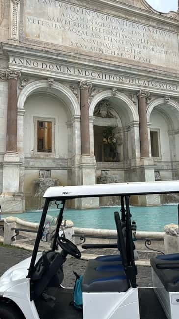Rome: Highlights Golf Cart Tour with Pizza Snack & Gelato - Ancient Rome from the Colosseum to the Pyramid