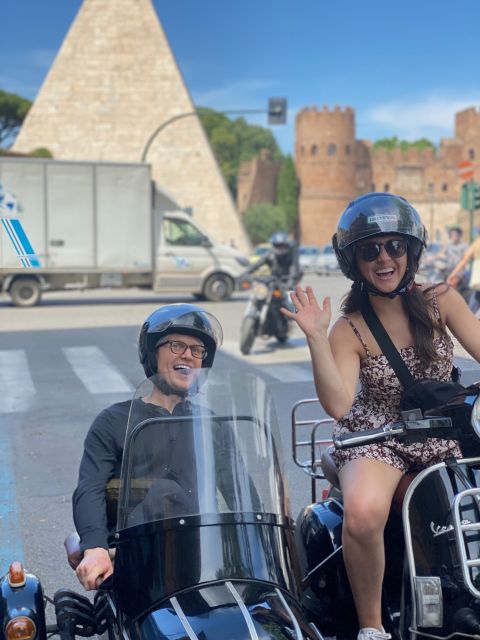 Rome: Highlights Vespa Sidecar Tour with Coffee and Gelato - Circus Maximus and the Ride to Trastevere
