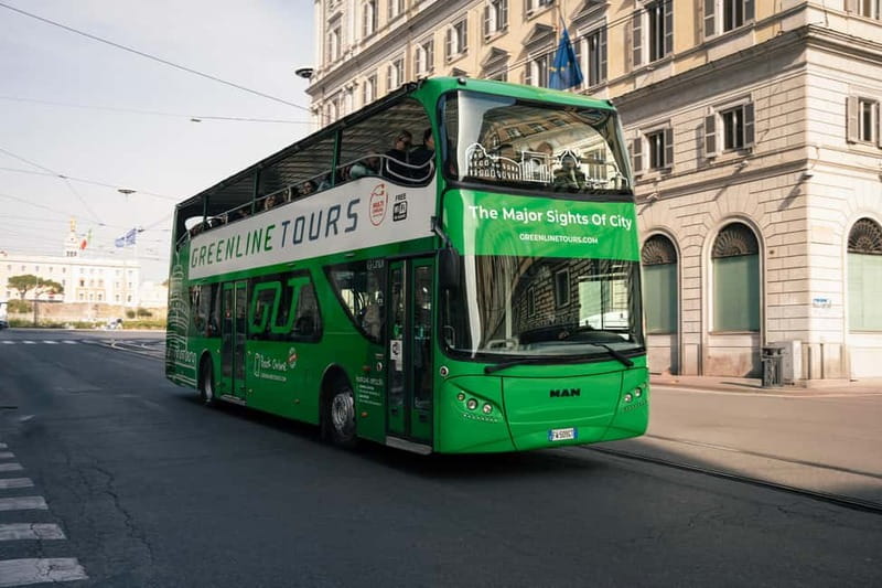 Rome:Hop-On Hop-Off Panoramic Open Bus Ticket 3 Circuits x 1 - What the ride feels like in real use