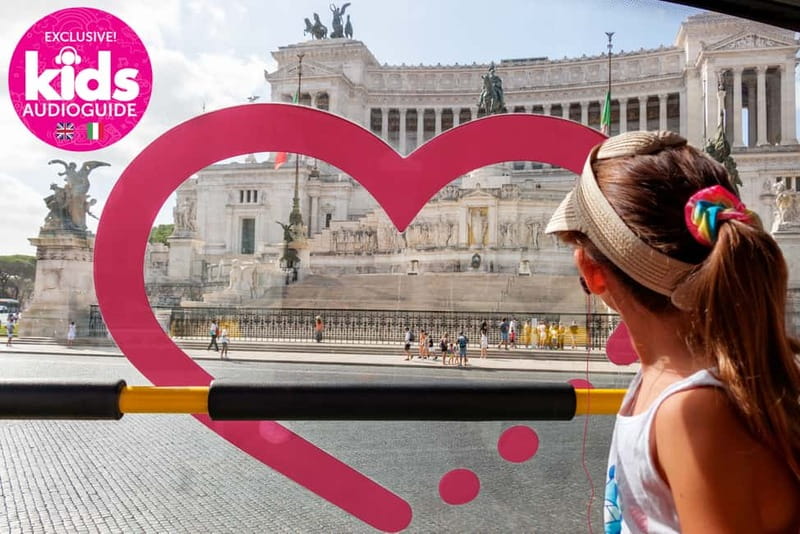 Rome: Hop-on Hop-off Sightseeing Bus Tour with Audioguide - Why this bus works well for a first day in Rome