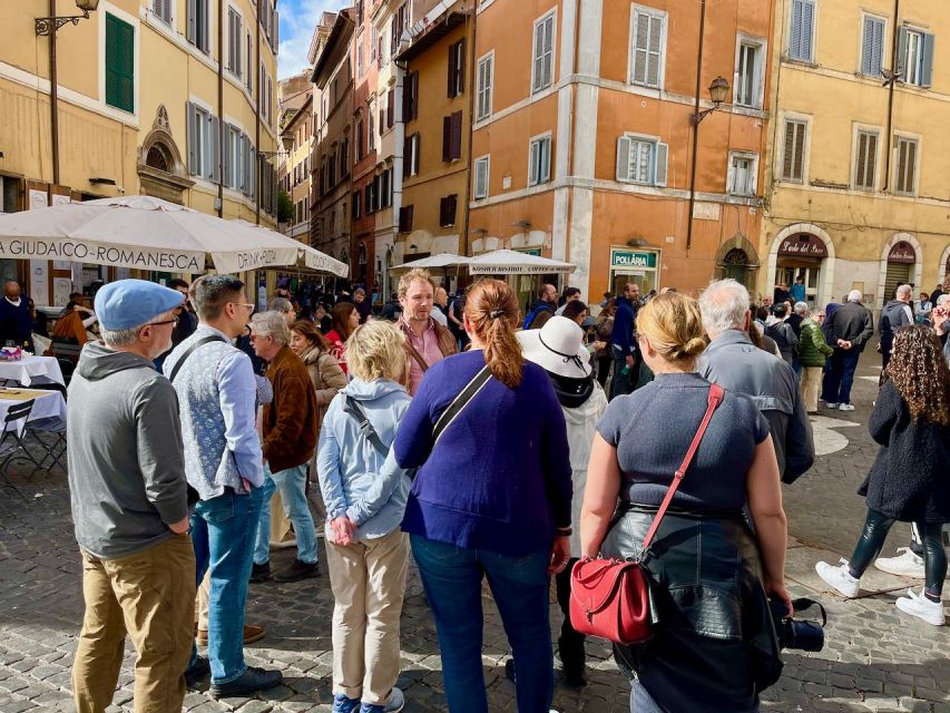 Rome: Jewish Ghetto and Trastevere Tour - Pace, comfort, and practical limits