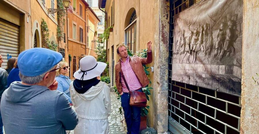 Rome: Jewish Ghetto and Trastevere Tour - Starting near the Theatre of Marcellus