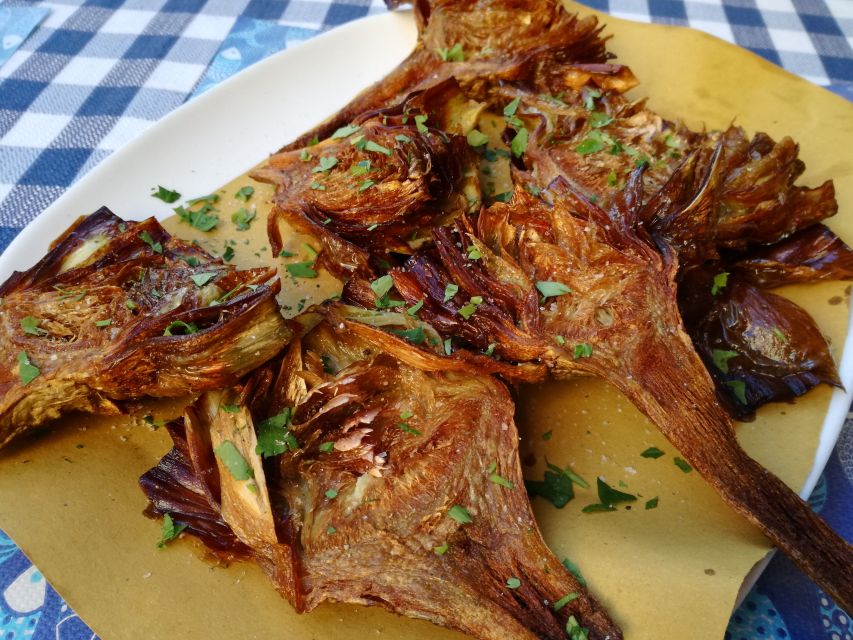 Rome: Jewish Ghetto & Campo de Fiori by Night Food Wine Tour - What you actually eat and drink