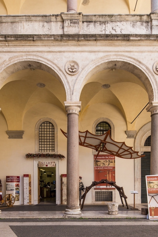 Rome: Leonardo da Vinci Exhibition Entrance Ticket - Practical value at $10 per person