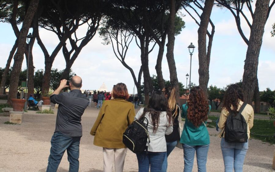 Rome: Night Tour of the City by Golf Cart (Private option) - Pincio Terrace and the final view