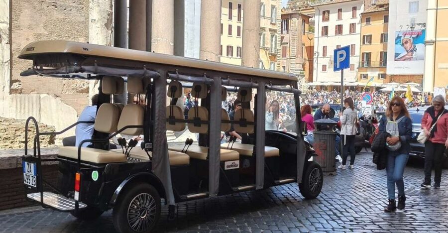 Rome: Night Tour of the City by Golf Cart (Private option) - Starting near the Colosseum