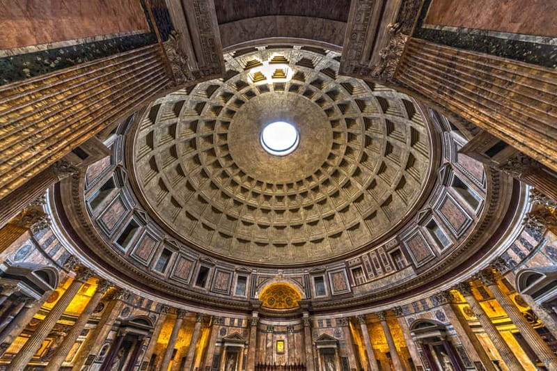 Rome: Pantheon Fast-Track Ticket and Official Audio Guide - The Egyptian granite portico