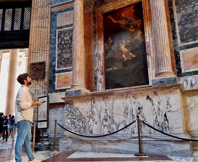 Rome: Pantheon Priority Entry Ticket & Audio Guide App - Getting inside without the regular queue