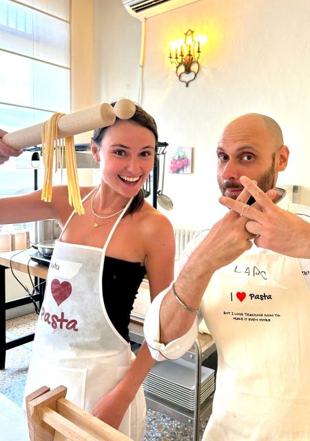 Rome: Pasta Making Class with Wine, Limoncello, and Dessert - Key points at a glance