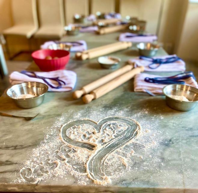 Rome: Pasta Making Class with Wine, Limoncello, and Dessert - Meeting the chefs and getting started
