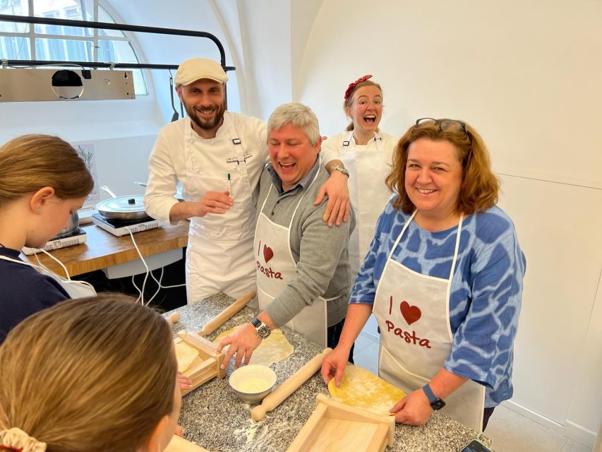 Rome: Pasta Making Class with Wine, Limoncello, and Dessert - Rolling and shaping three fresh pastas